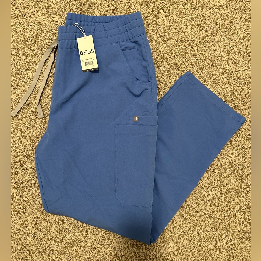 NEW Figs high-waisted Yola Skinny Scrub Pants